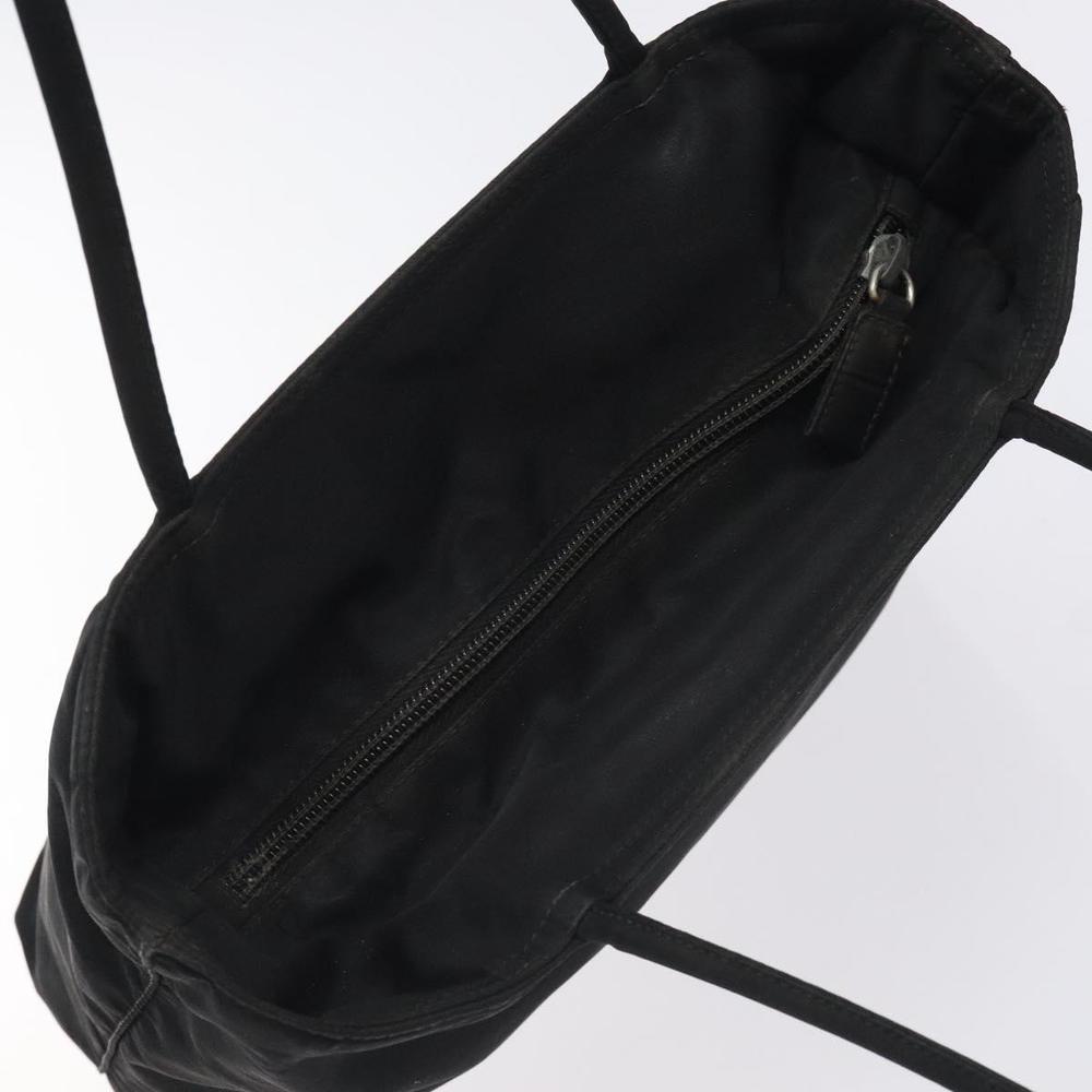 PRADA Tote Bag Nylon Black Silver Auth 121203 - Picture 6 of 16